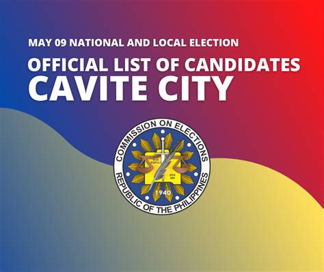 cavite election results 2022|2022 ELECTION RESULTS: Cavite City, Cavite .